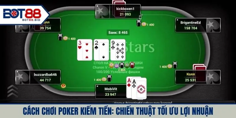 Cách Chơi Poker Kiếm Tiền
