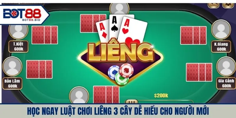 Luật Chơi Liêng 3 Cây
